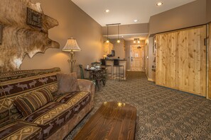 TV, fireplace - New Ski-In/Ski-Out at Lift House (Big Sky)
