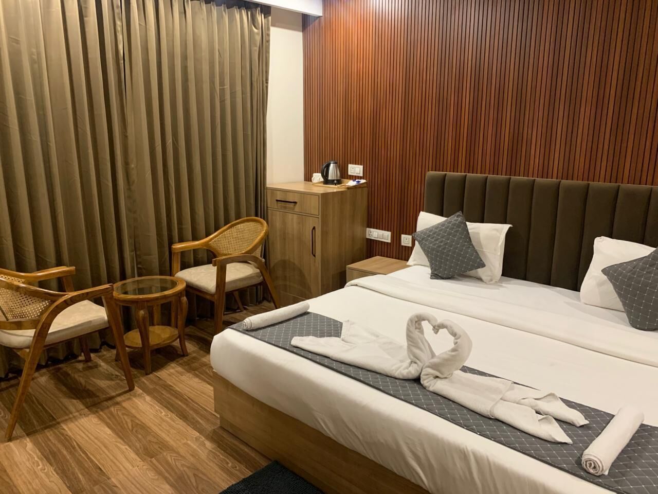 华丽客房 | 办公桌、笔记本电脑工作区、免费 WiFi