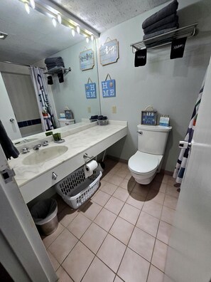 Jetted bath, hair dryer, towels, soap - Scenic Lakeside Getaway with Lake Views Near Gunstock & Weirs Beach | Laconia, NH (Laconia)