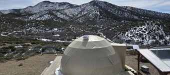 Tranquil Desert Retreat in a Geodesic Dome with Scenic Views in Las Vegas, Nevada