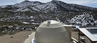 Tranquil Desert Retreat in a Geodesic Dome with Scenic Views in Las Vegas, Nevada