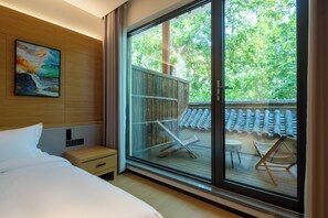 Exclusieve Twin kamer | Terras