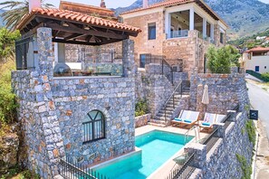 Pool - Acrothea Villa Heated Pool (Kournas)