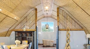 Dining - Incredible Secluded Barn with Hot-tub and Petting Zoo in Sugar Grove, North Carolina (Sugar Grove)