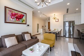 Superior Apartment, 2 Bedrooms, Balcony | Living area - ICONIC SAIGON LANDMARK 81 (Ho Chi Minh)
