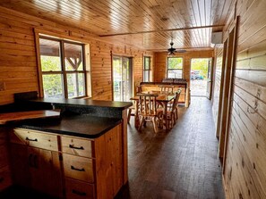 Dining - Charming Lakeside Cabin on Big Moose Lake with Breathtaking Views for a Memorable Getaway in New York (Eagle Bay)