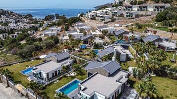 Deluxe Villa, Patio, Sea View | Exterior