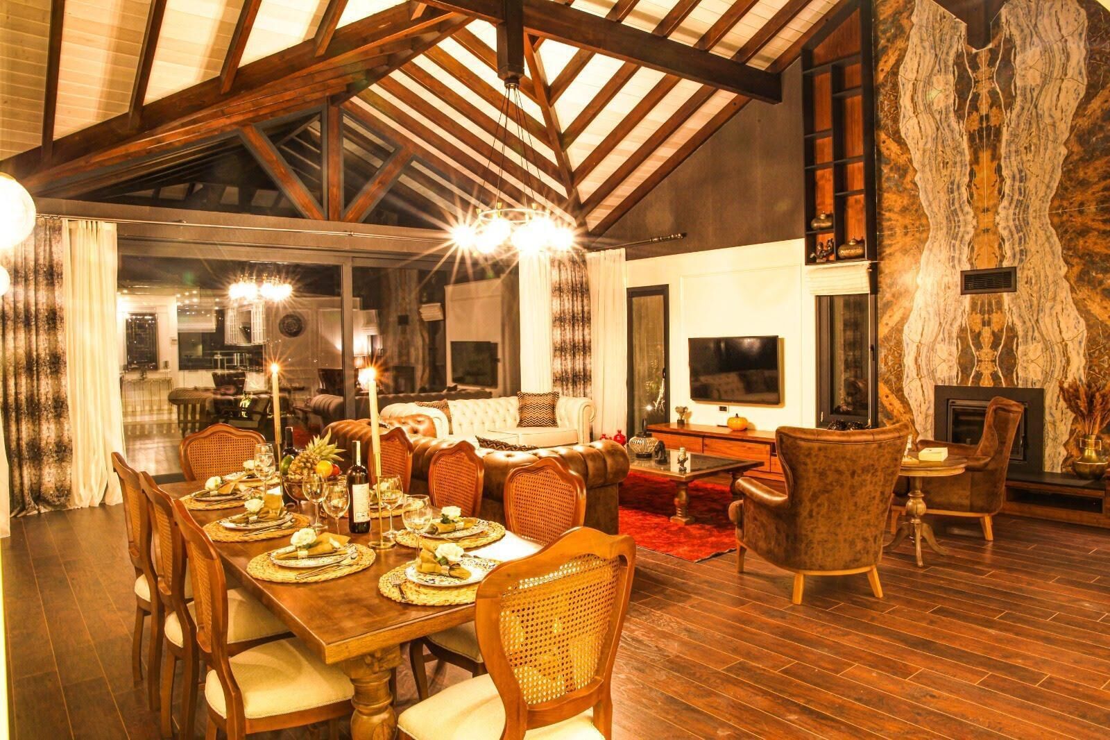 Deluxe Villa, Patio, Sea View | Dining
