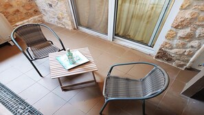 Terrace/patio - Elisa Luxury Suite in Nea Flogita (Flogita)