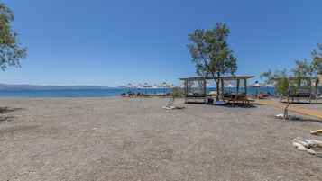 On the beach