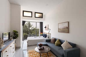 Living area - Iconic Sun Avenue Saigon D2 Apartment  (Ho Chi Minh)