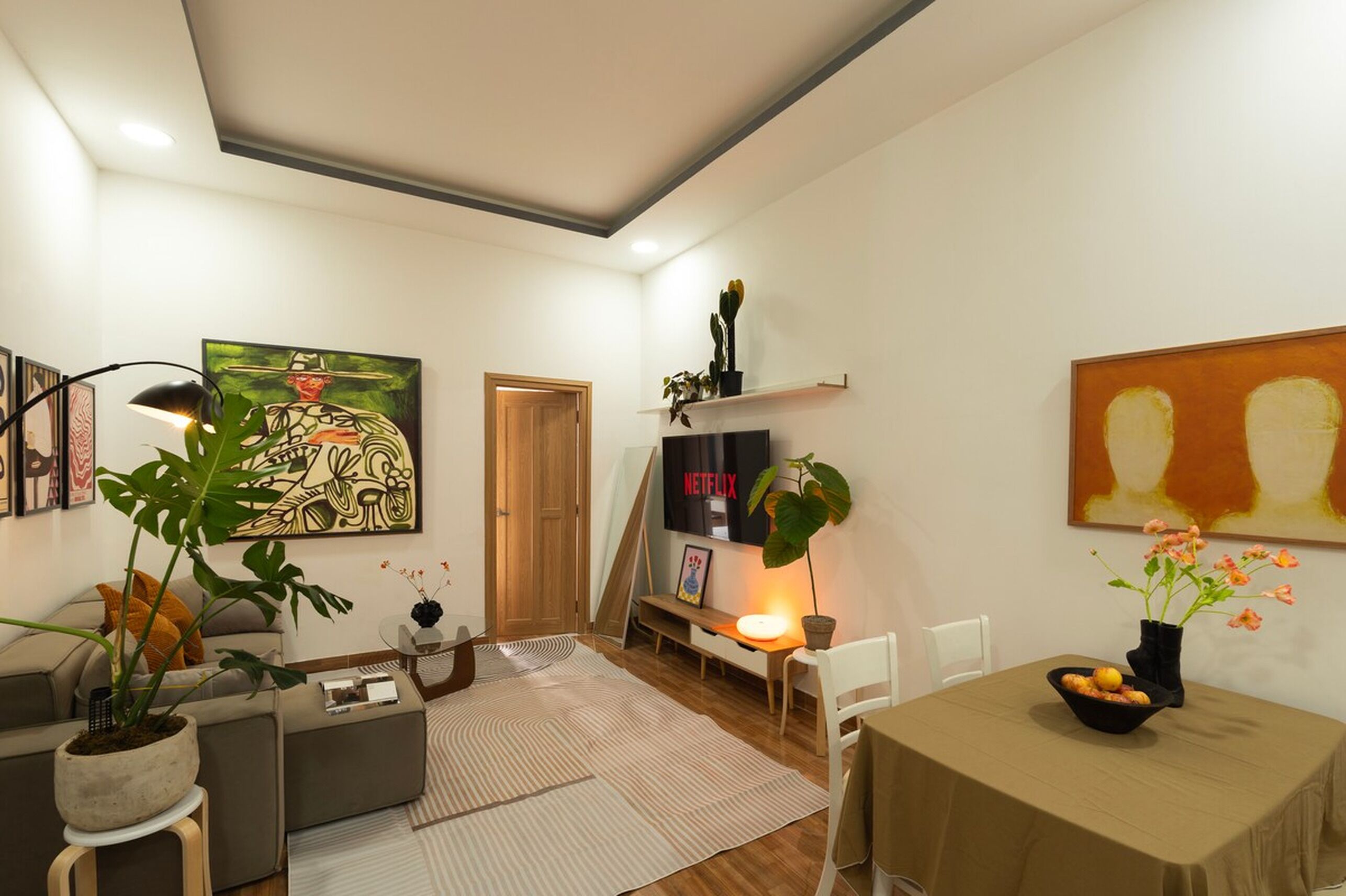Superior Apartment, 1 Bedroom, Balcony, Garden View | Bahagian dalam