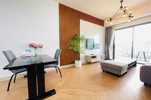 Superior Apartment, 1 Bedroom, Balcony, Garden View | Interior - Iconic Sun Avenue Saigon D2 Apartment  (Ho Chi Minh)