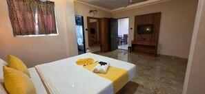 Chambre Double Deluxe, patio, vue montagne | Wi-Fi gratuit