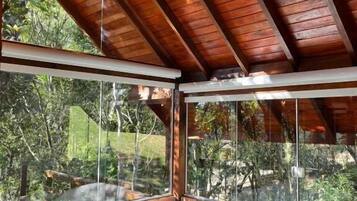Superior Chalet, Balcony, Garden View