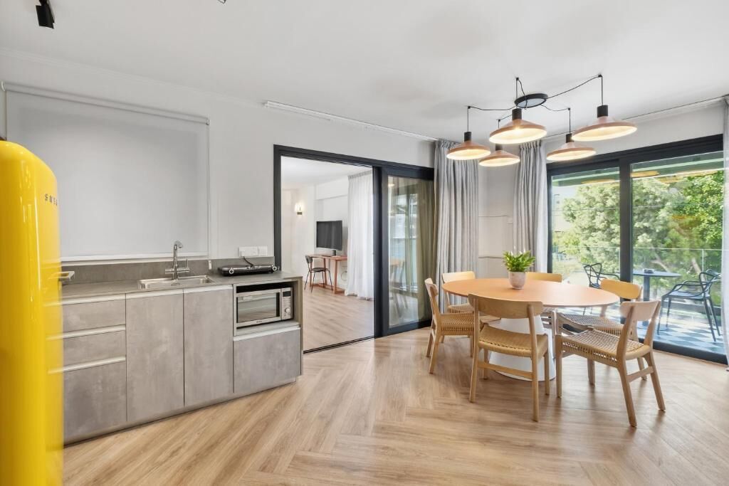 Familienapartment, Balkon | Speisen