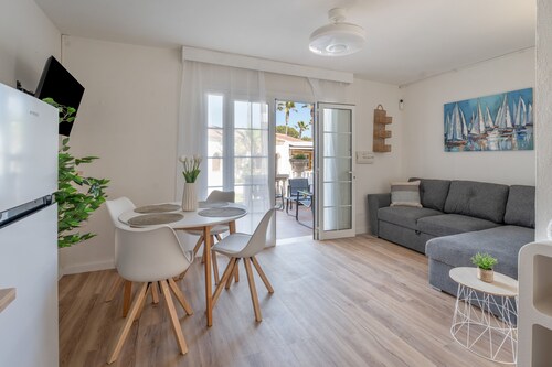 Family Apartment in Cap d'Artrutx with Pool and Private Terrace