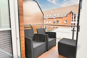 Property grounds - Rosengrund O3 vacation apartment in Büsum - comfort & relaxation for the whole family (Büsum)