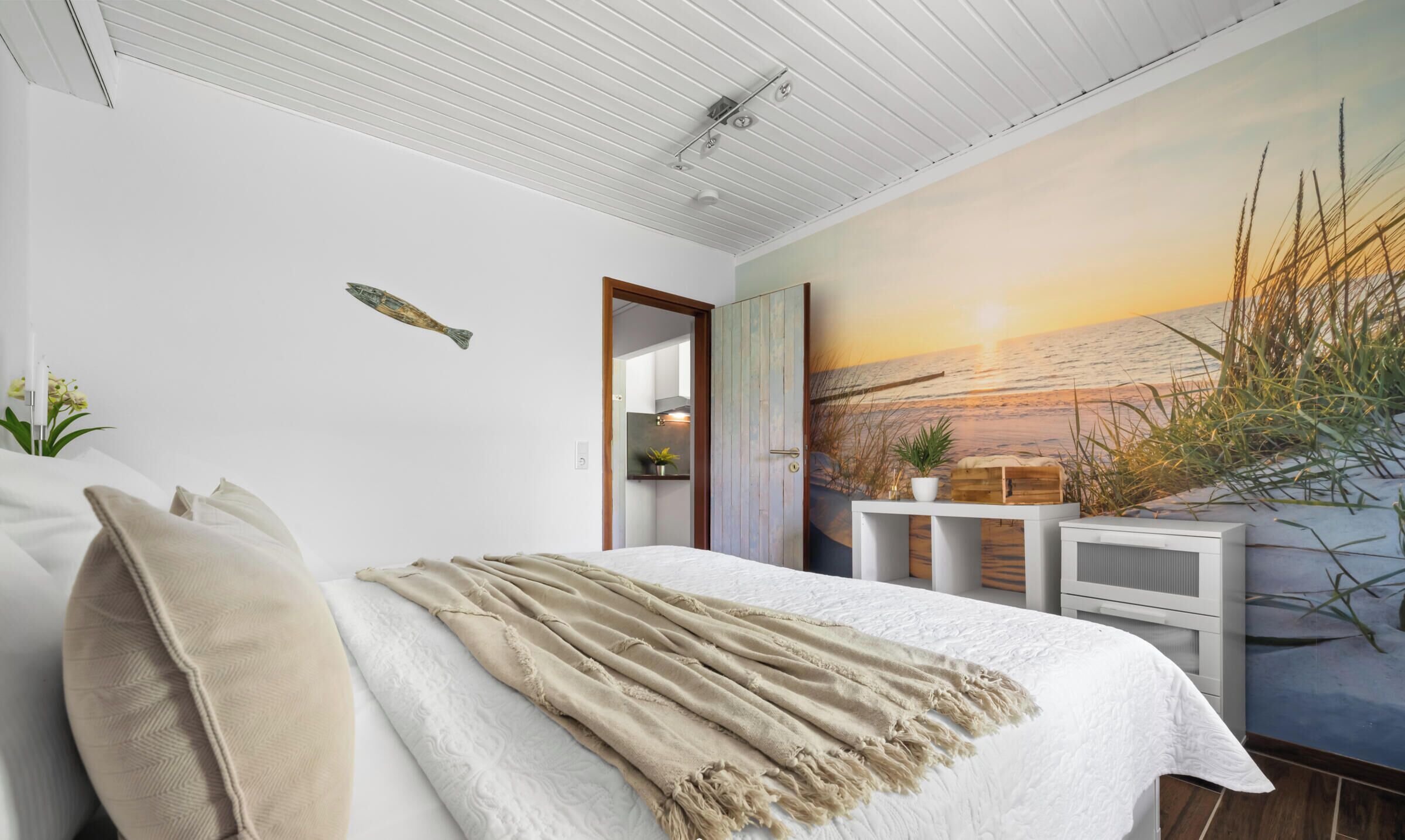 2 Schlafzimmer, Schreibtisch, Reisekinderbett, kostenloses WLAN