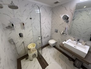Bathroom - Orchha Resort- by the river (Orchha)