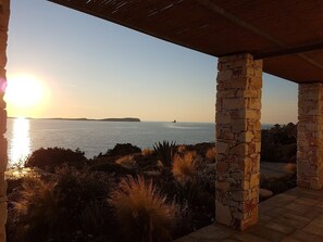 Vue depuis l’hébergement