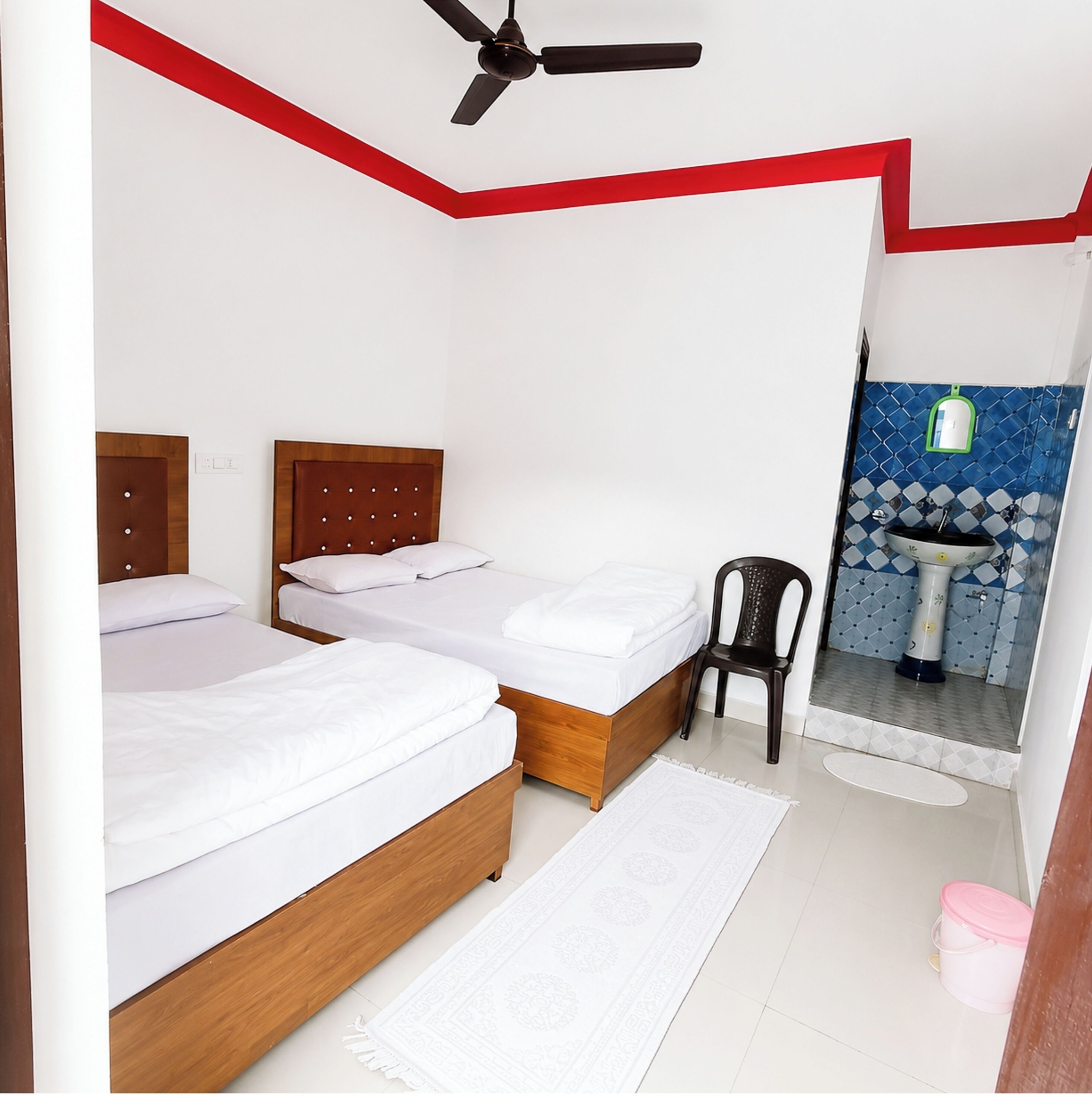 Hypo-allergenic bedding, desk, soundproofing