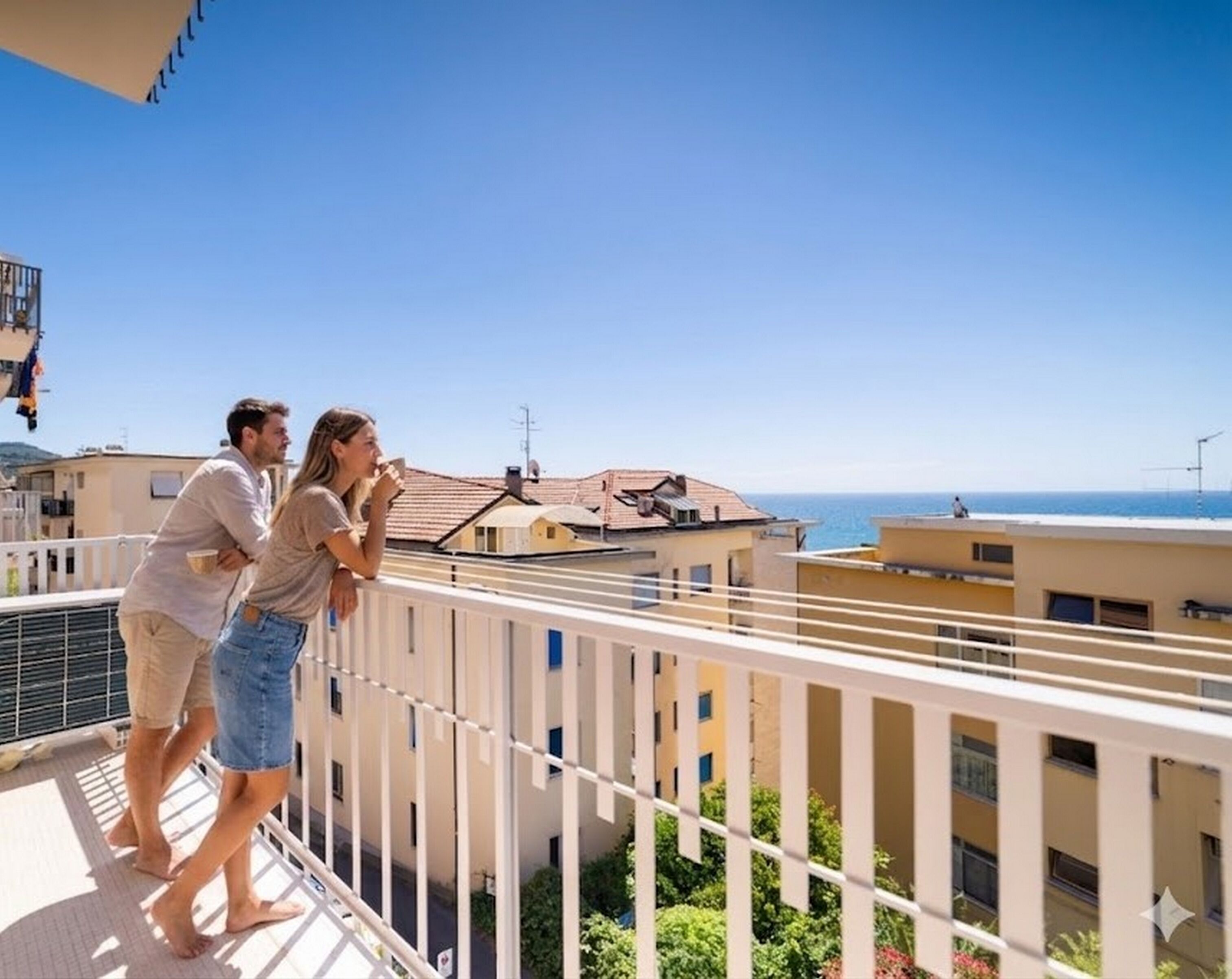 Classic Apartment, Sea View | Balcony