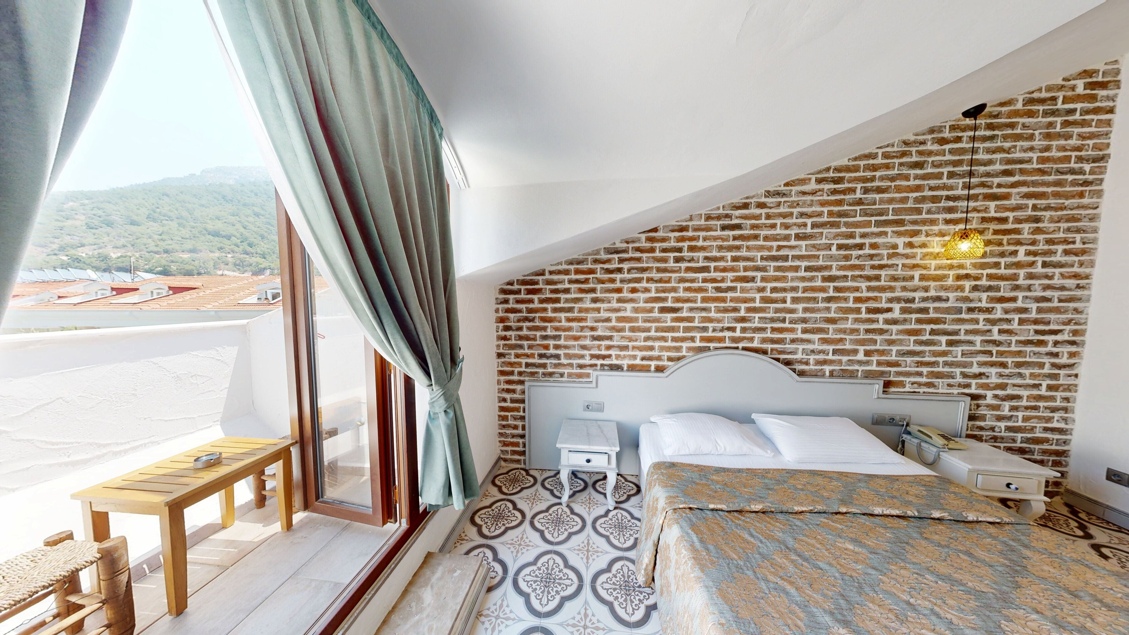 Deluxe Double Room, Balcony, Mountain View | In-room safe, blackout drapes, WiFi (free)