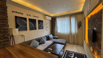 Deluxe-Apartment | Wohnbereich