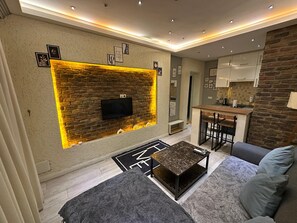 Apartamento luxo | Área de estar