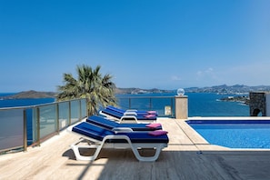 Comfort Villa, Patio, Sea View | Pool | Outdoor pool