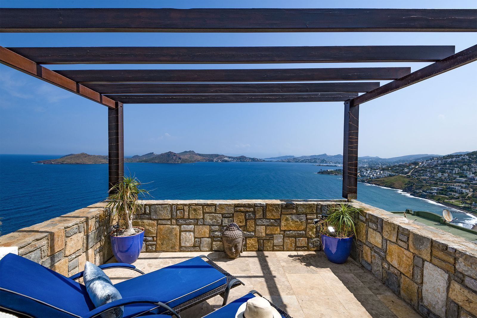 Comfort Villa, Patio, Sea View | Terrace/patio