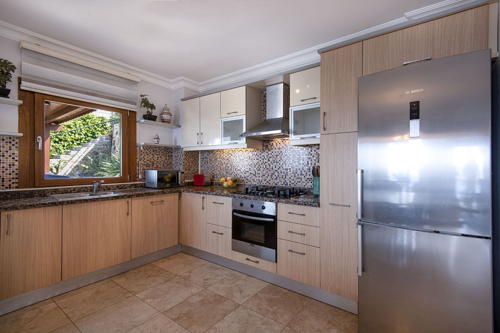 Villa Comfort, patio, vista mare | Cucina privata