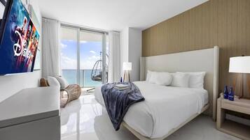 Suite Deluxe, balcon, vue mer | Wi-Fi gratuit