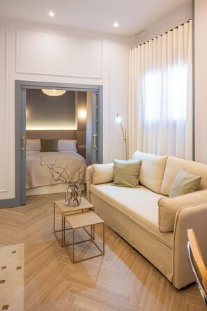 1 bedroom, iron/ironing board, free WiFi, bed sheets - 4Duques Apartments (Cáceres)