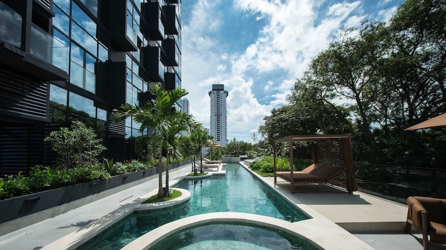 Apartment for 3 in Panama With Pool and gym