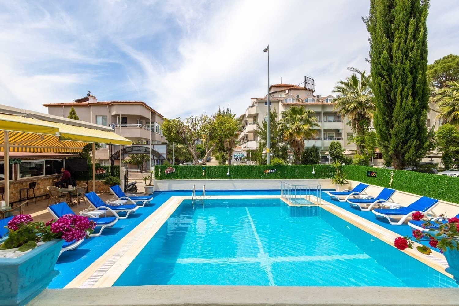 Seasonal outdoor pool
