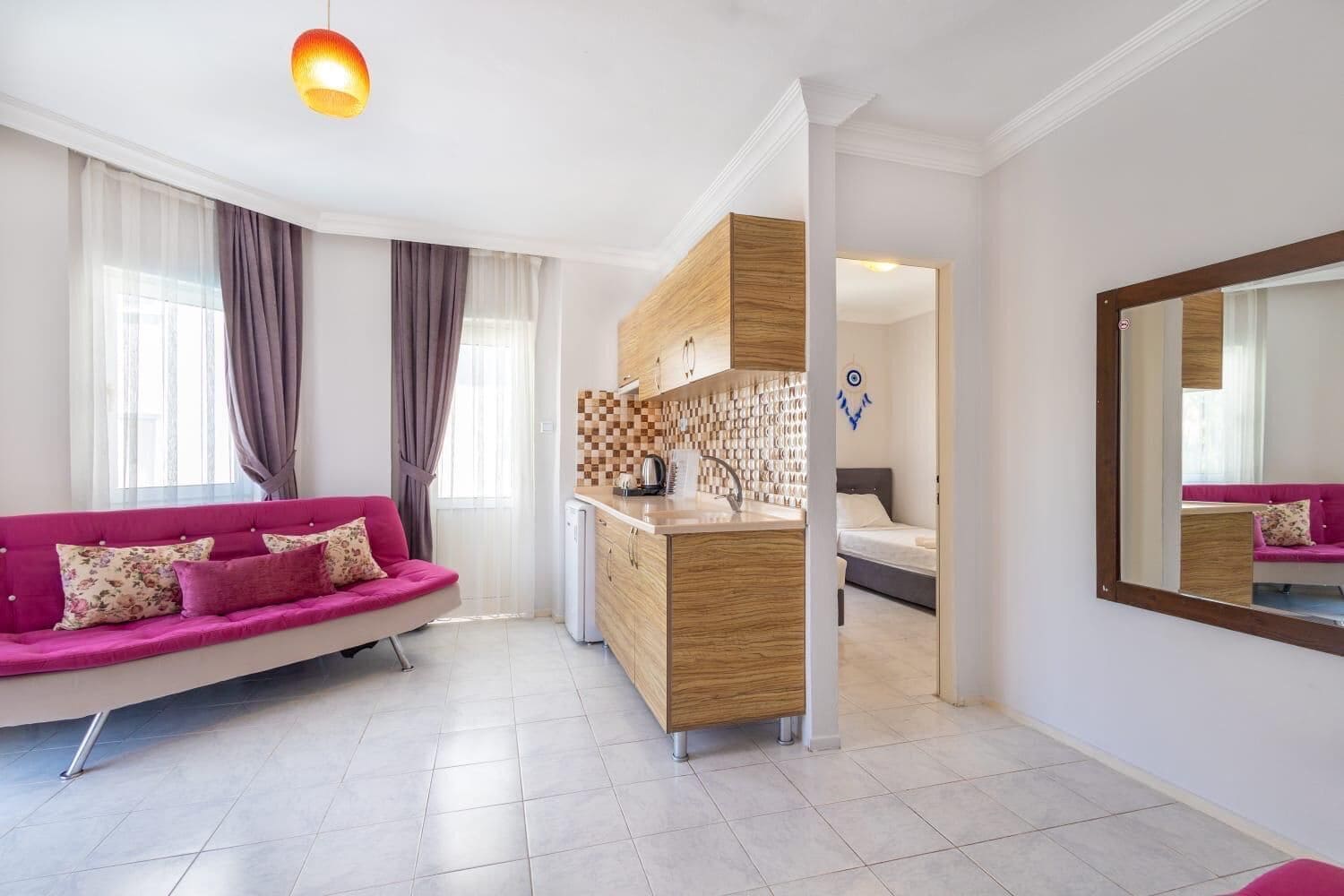Apartamento familiar, vistas al jardín | Wifi gratis