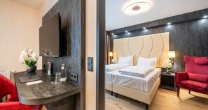 Premium-Apartment, Stadtblick