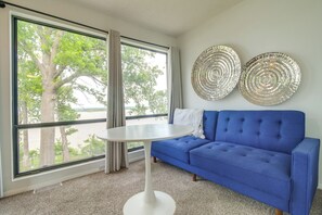 Apartment (2 Bedrooms) | Interior - Water-view Patio, Near Golf! Port Duncan Retreat (Afton)