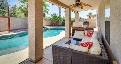Cheerful Maricopa Gem w/ Home Theater & Game Room!