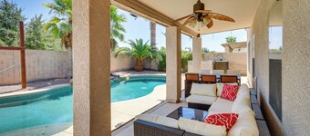 Cheerful Maricopa Gem w/ Home Theater & Game Room!