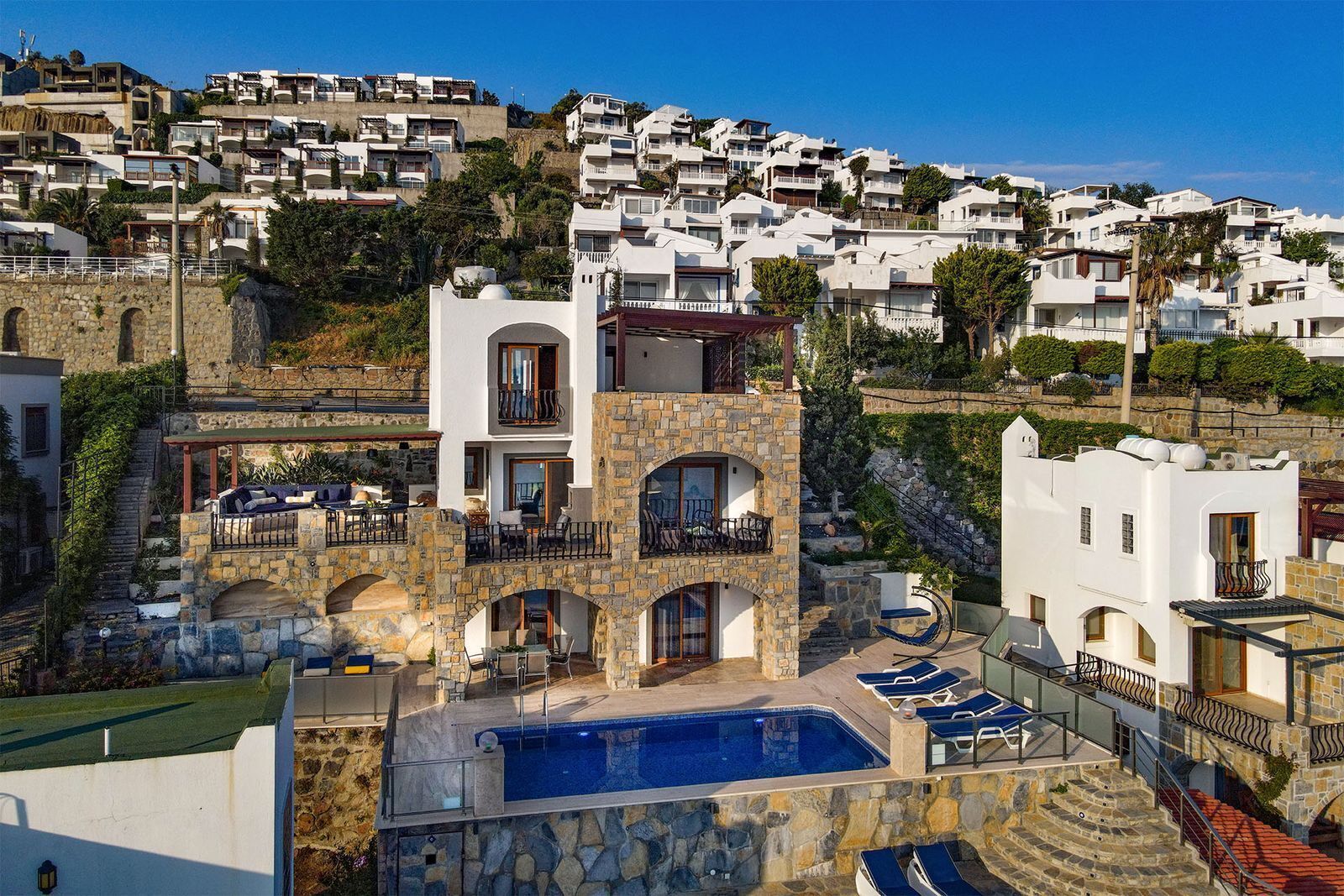 Comfort Villa, Patio, Sea View | Exterior