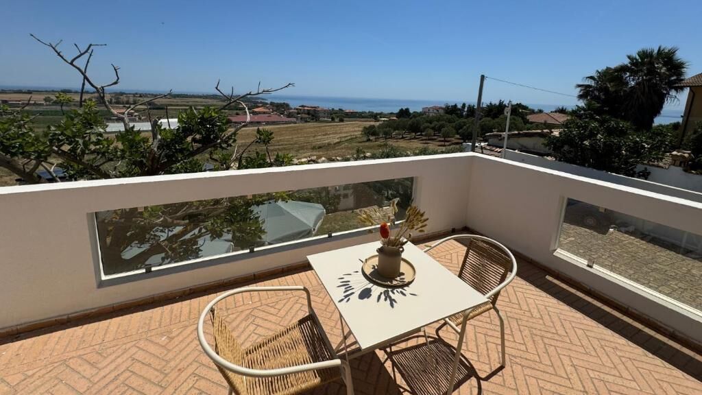 Comfort Quadruple Room, Sea View | Outdoor dining