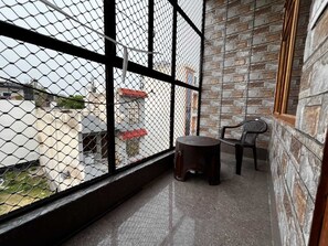 Triple Room, Balcony, City View | View from room - Bhakti vedanta Seva Dham (Vrindavan)