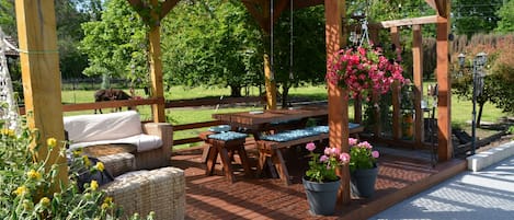 Restauration en plein air
