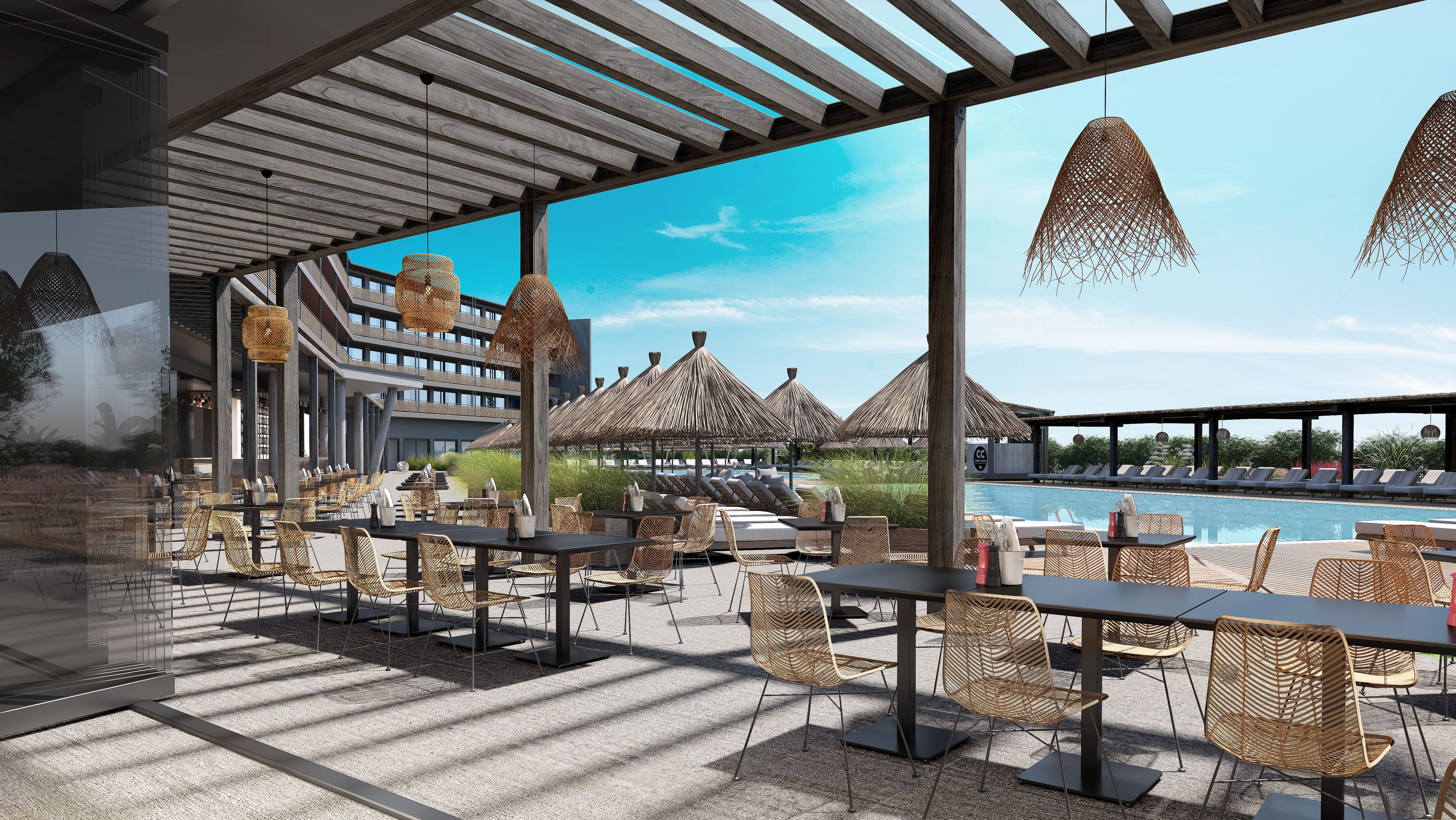 Restaurante al aire libre