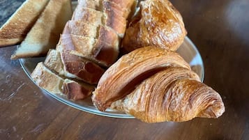 Kontinental frokost er inkludert hver dag