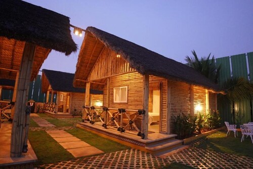 Maharsh Bamboo Stays near Devanahalli Deluxe Room