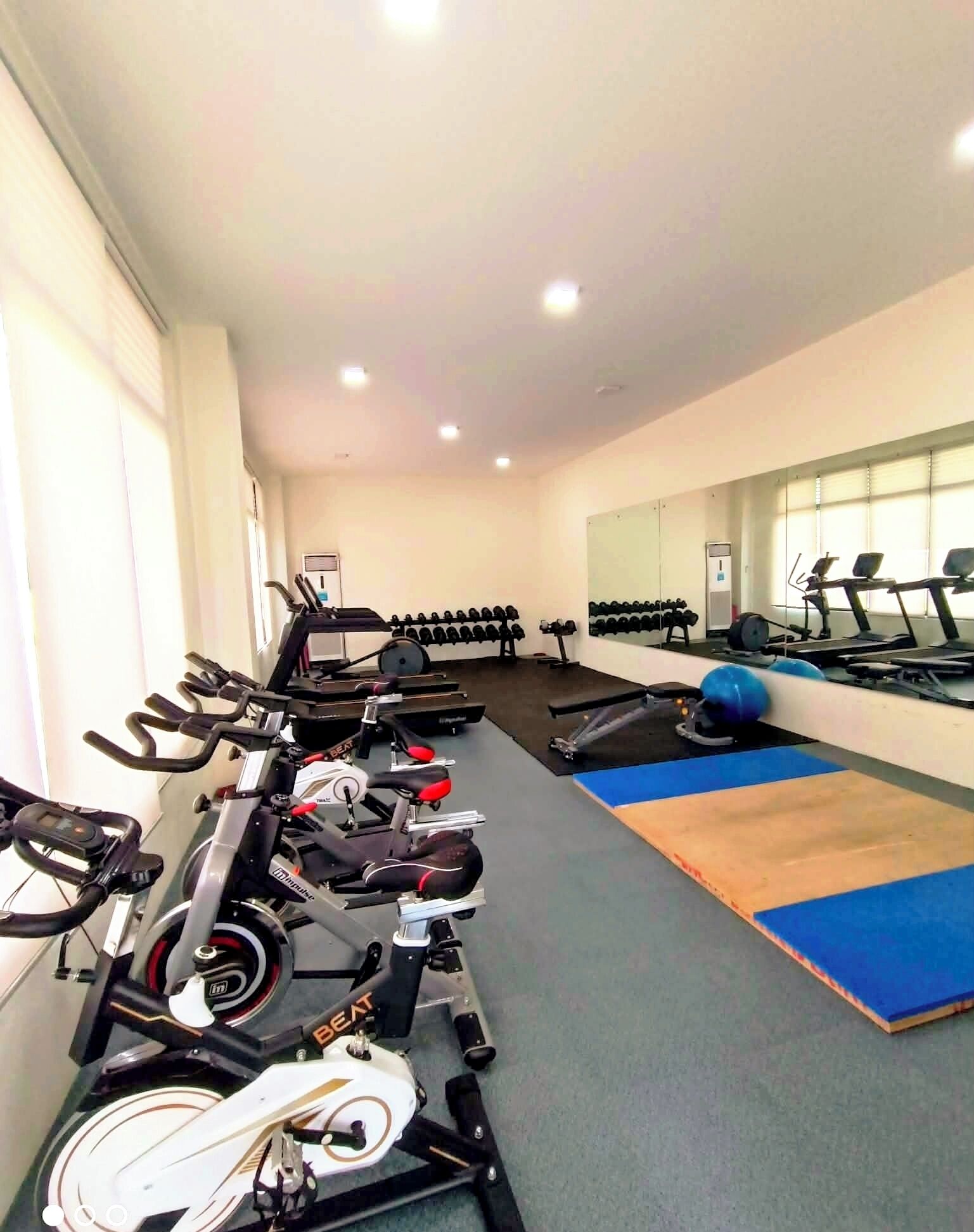 Fitnessbereich